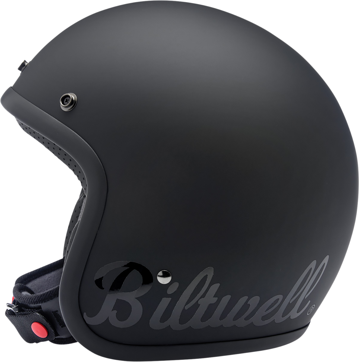BILTWELL Bonanza Helmet - Flat Black Factory - XL 1001-638-205