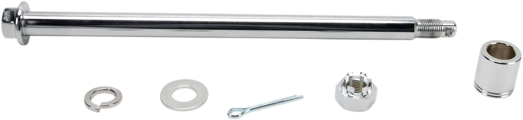 DRAG SPECIALTIES Axle Kit - Rear - Chrome - '86-'99 ST ACT 11.375" LONG 16-0302-BC520