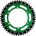 MOOSE RACING Dual Sprocket - Green - 48 Tooth 1210-460-48-15X