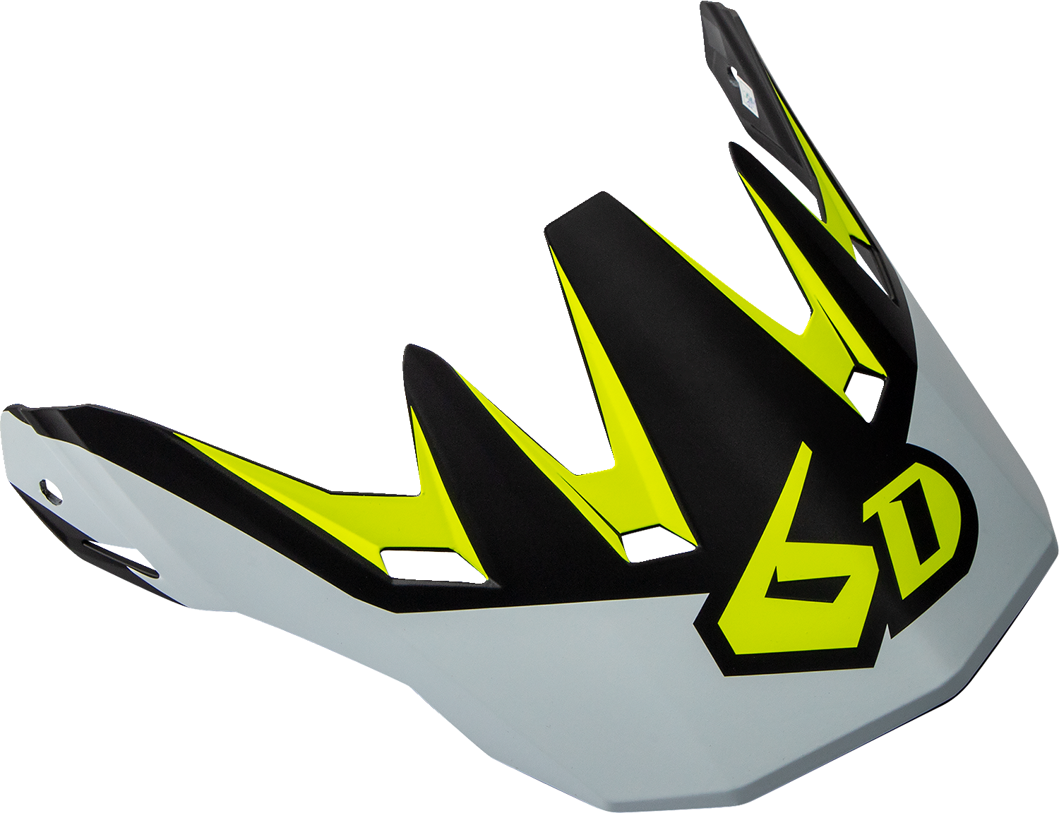 6D ATR-2Y Visor - Drive - Neon Yellow 72-4134