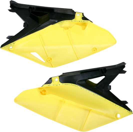 ACERBIS Side Panels - Black/Yellow 2171921040