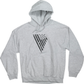 MOOSE RACING Salute Hoodie - Ash - 2XL 3050-6351