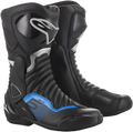 ALPINESTARS SMX-6 v2 Vented Boots - Black/Gray/Blue - US 6.5 / EU 40 2223017-1178-40