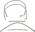 DRAG SPECIALTIES Oil Line Kit - Stainless Steel - Sportster 606007