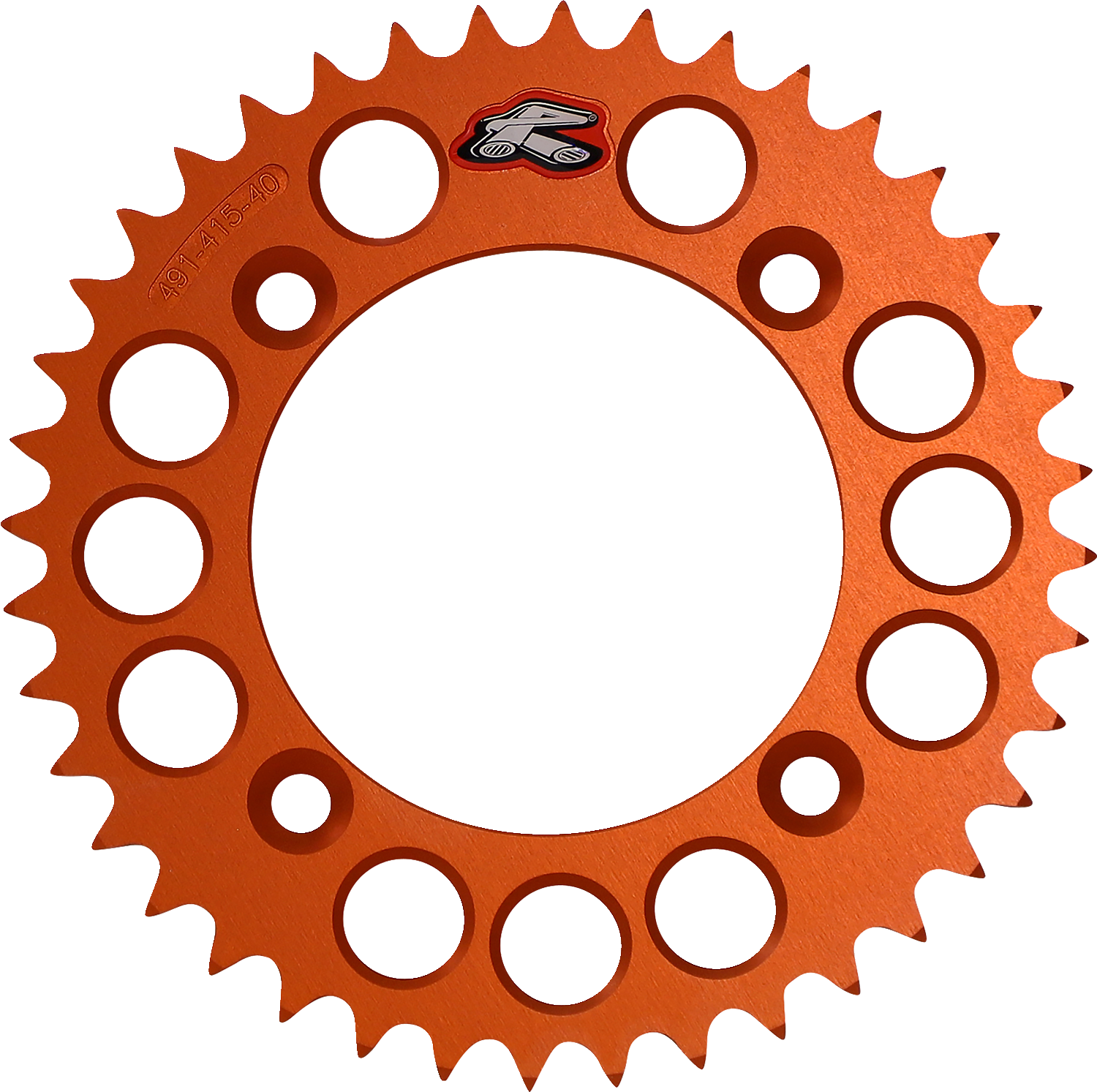 RENTHAL Rear Sprocket - Orange - 36 Tooth 491-415-36P-OR