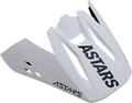 ALPINESTARS Visor S-M5 - Rayon Matte White/Black 8984021-2011