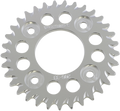 VORTEX Aluminum Sprocket - Silver - Rear - 33 Tooth 206-33