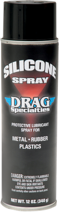 DRAG SPECIALTIES Silicone Spray - 12 oz. net wt. - Aerosol SP077DRAG
