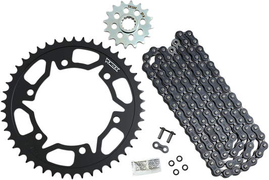 VORTEX Chain Kit - Black - Yamaha - FZ6R CK6440