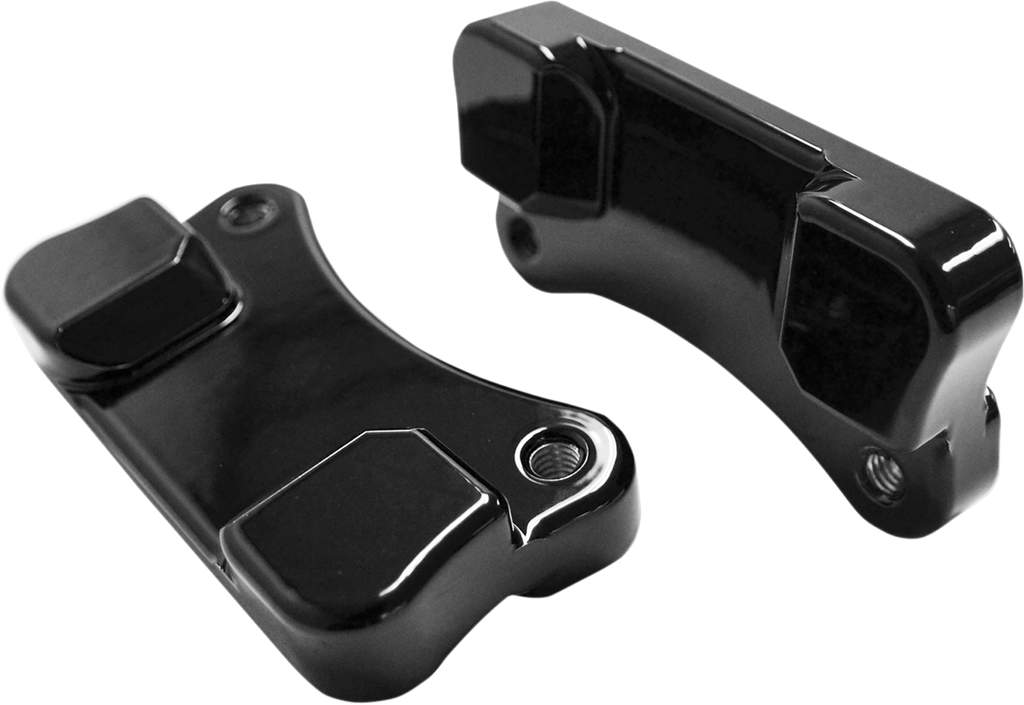 DRAG SPECIALTIES Fender-To-Fork Adapters - Black 1410-0098