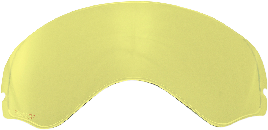 AFX FX-41DS Shield - Max Pinlock Lens 70 - Yellow 0130-0834