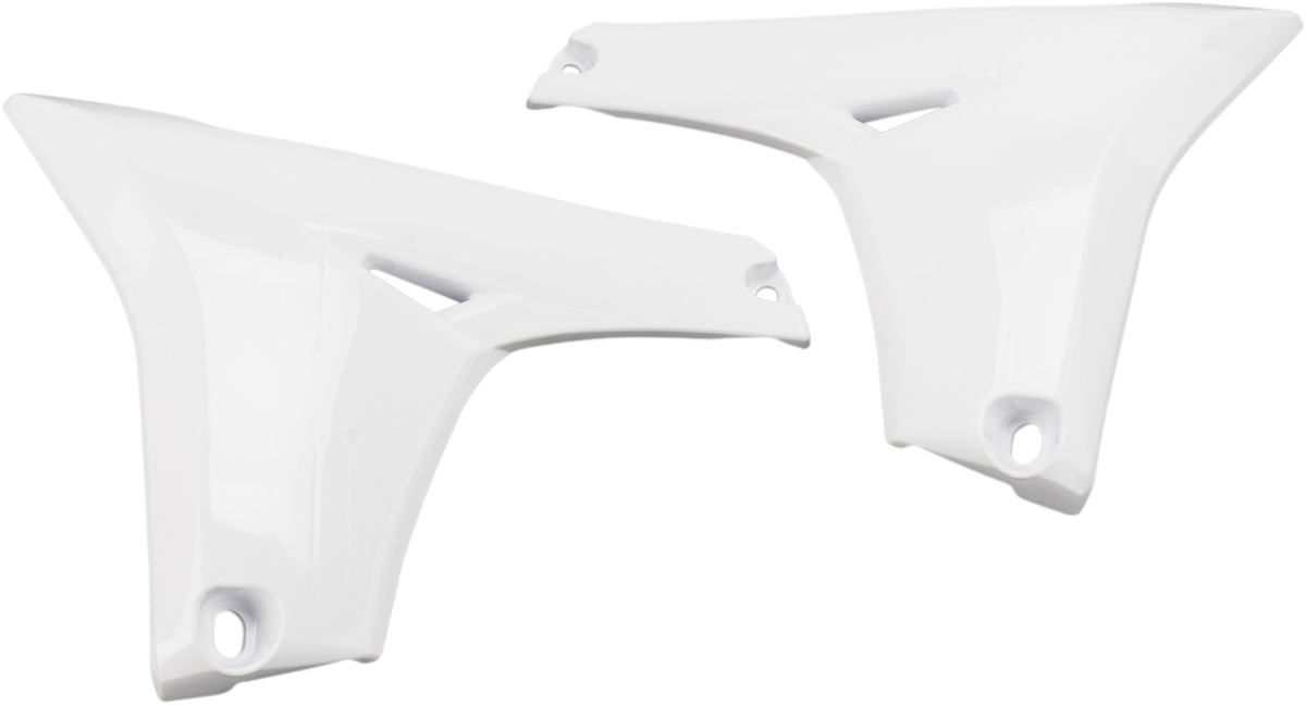 UFO Lower Radiator Shrouds - White YA04824-046