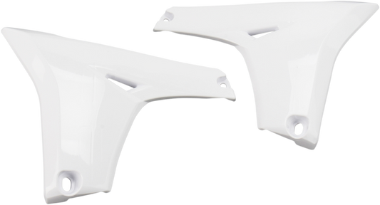 UFO Lower Radiator Shrouds - White YA04824-046