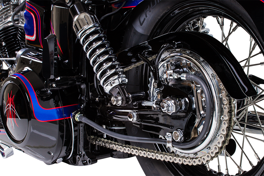 DRAG SPECIALTIES Rim - 40 Spoke - Chrome - Side Rubber Valve - 16 x 3 11223