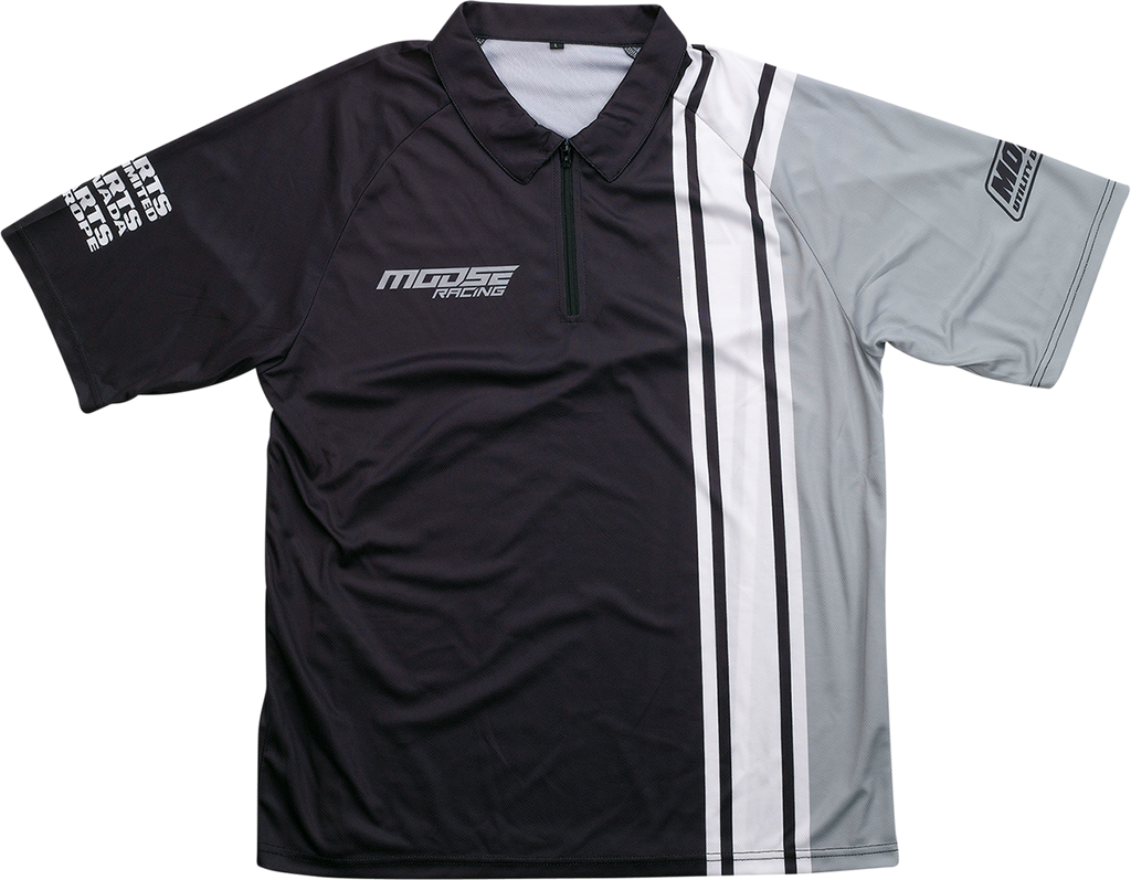 MOOSE RACING Moose Pit Shirt - Black - 2XL 3040-3038