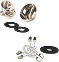 6D ATR Visor Screws - Chrome 73-1011
