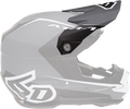 6D ATR-1 Visor - Stealth - White 72-3732