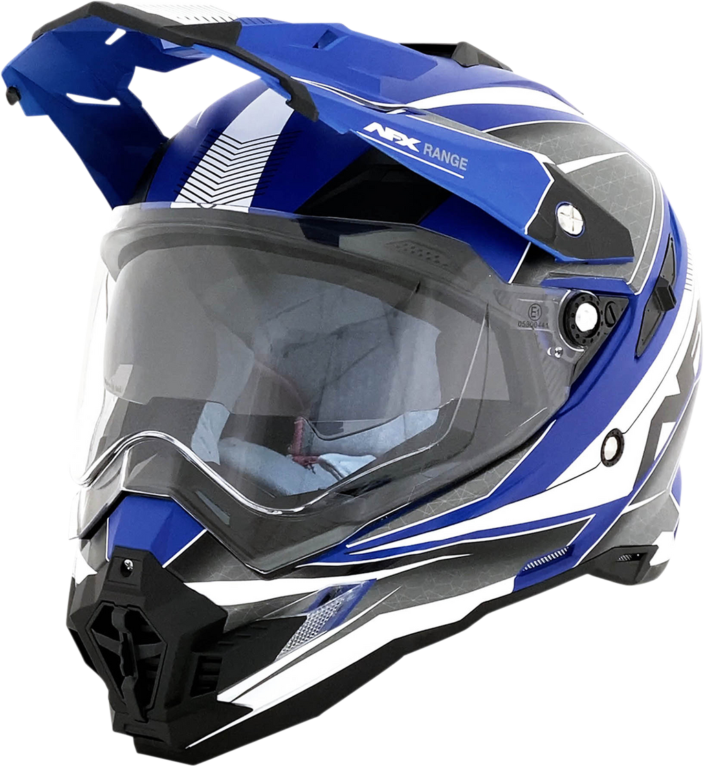 AFX FX-41 Helmet - Range - Matte Blue - XL 0140-0074