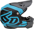 6D ATR-2 Helmet - Torque - Cyan/Gray - Medium 12-3236