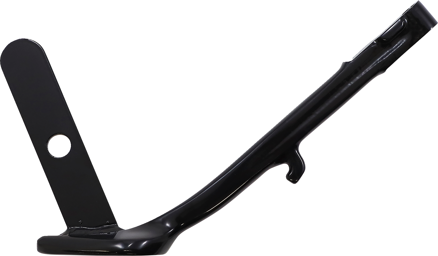 DRAG SPECIALTIES Kickstand - Gloss Black - Stock Length C32-0480GB