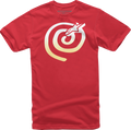 ALPINESTARS Mantra Faded T-Shirt - Red - Medium 1232-72222-30-M