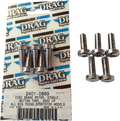 DRAG SPECIALTIES Rotor to Hub Front Kit - Chrome MK771