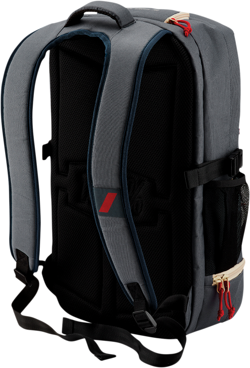 100% Transit Backpack - Steel 01005-245-01