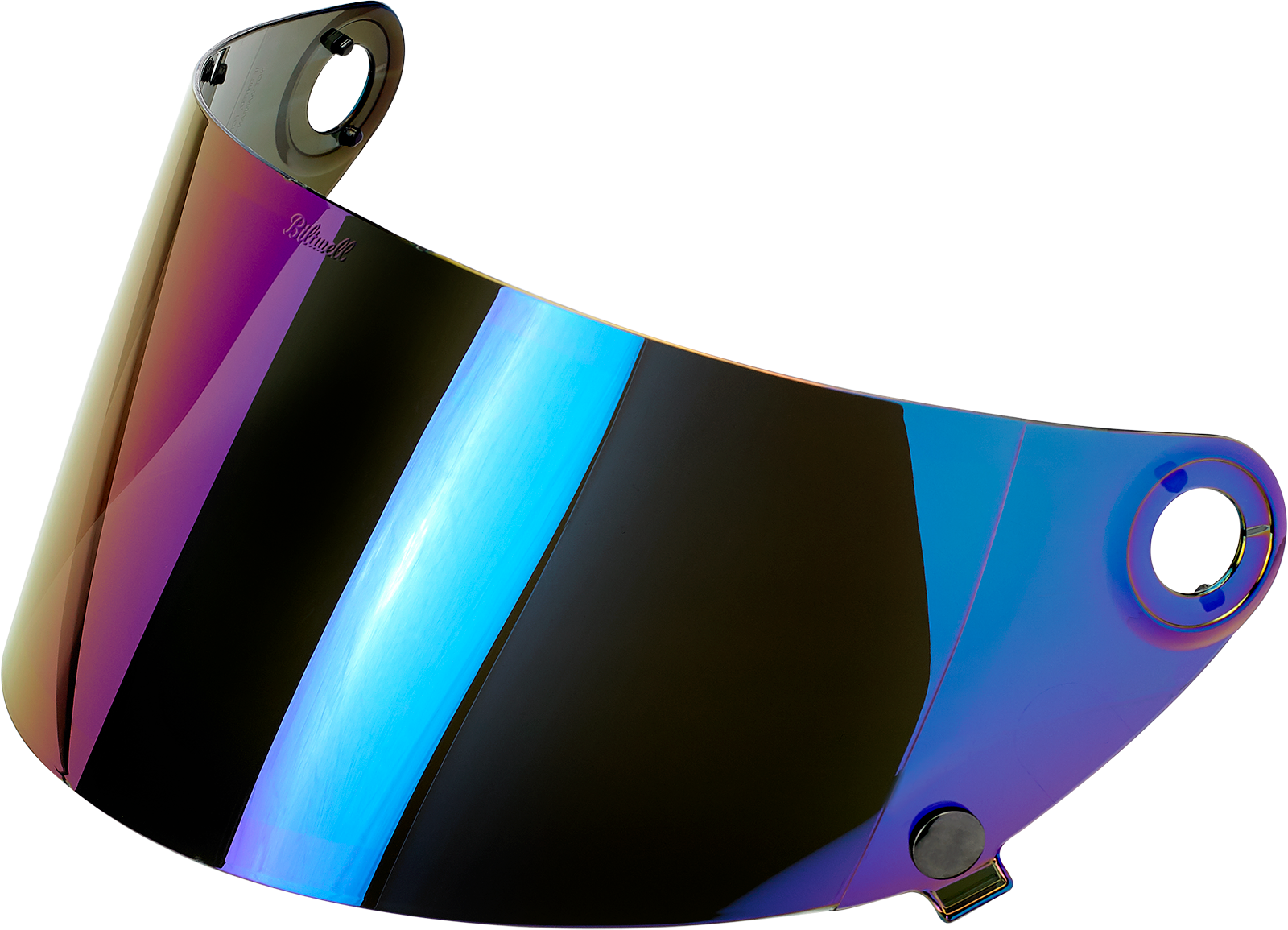 BILTWELL Gringo S Gen 2 Shield - Flat - Rainbow Mirror 1111-223