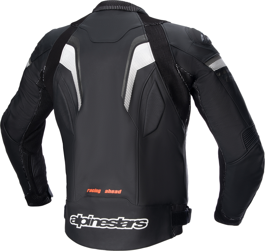 ALPINESTARS GP Plus R v3 Rideknit Leather Jacket - Black/White - US 46 / EU 56 31003211256