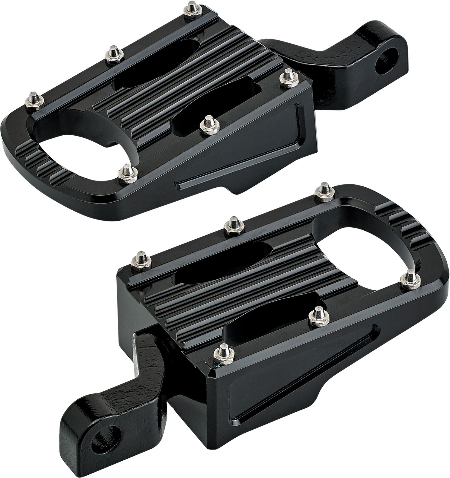 BILTWELL Punisher Footpeg - Step - Black 7005-203-02