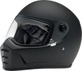 BILTWELL Lane Splitter Helmet - Flat Black - 2XL 1004-201-106