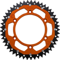 MOOSE RACING Dual Sprocket - Orange - 49 Tooth 1210-897-49-14X