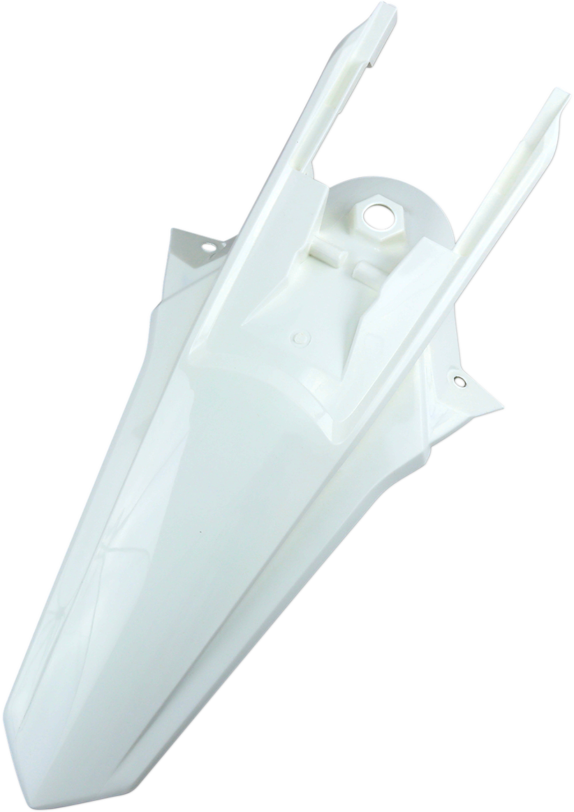 UFO MX Rear Fender - KTM White KT04084-047