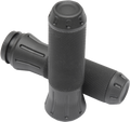 DRAG SPECIALTIES Grips - Custom - Shot-Peened - TBW - Black 354132