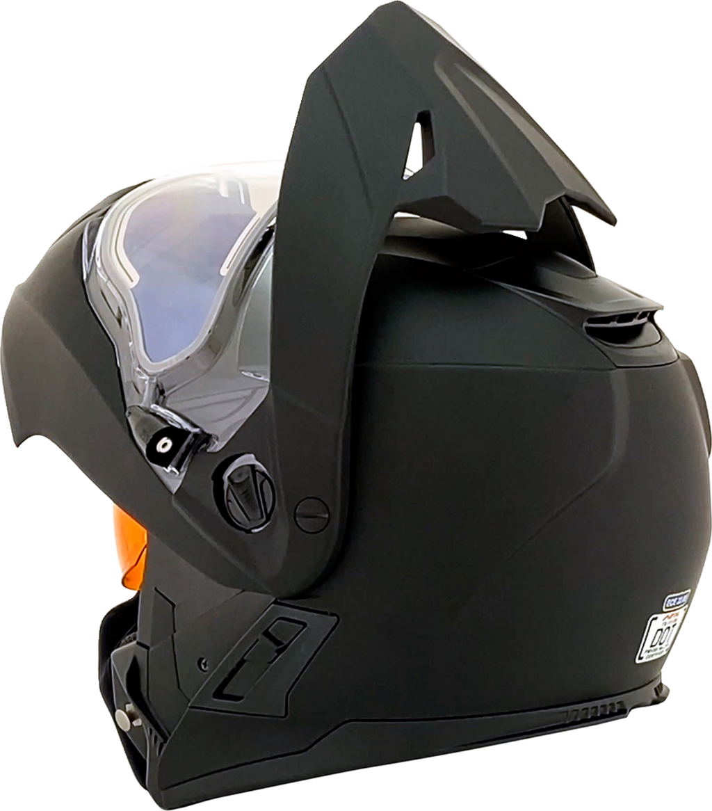 AFX FX-111DS Snow Helmet - Electric - Matte Black - XL 0120-0802