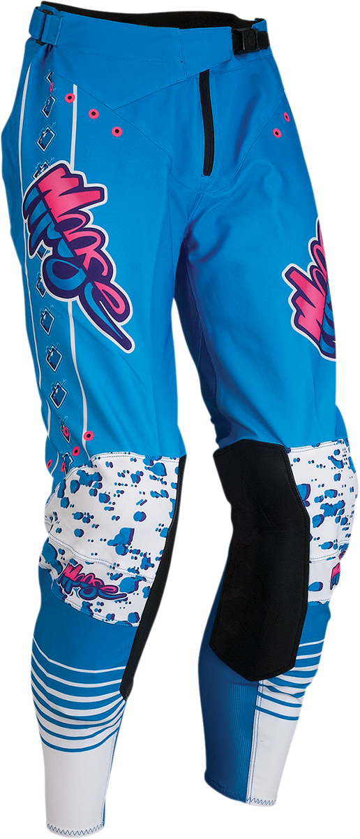 MOOSE RACING Agroid Pants - Blue/Pink/White - 30 2901-9241