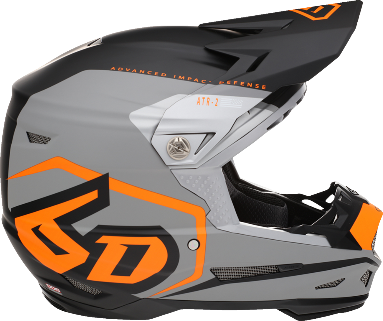 6D ATR-2 Helmet - Delta - Neon Orange - XS 12-3434