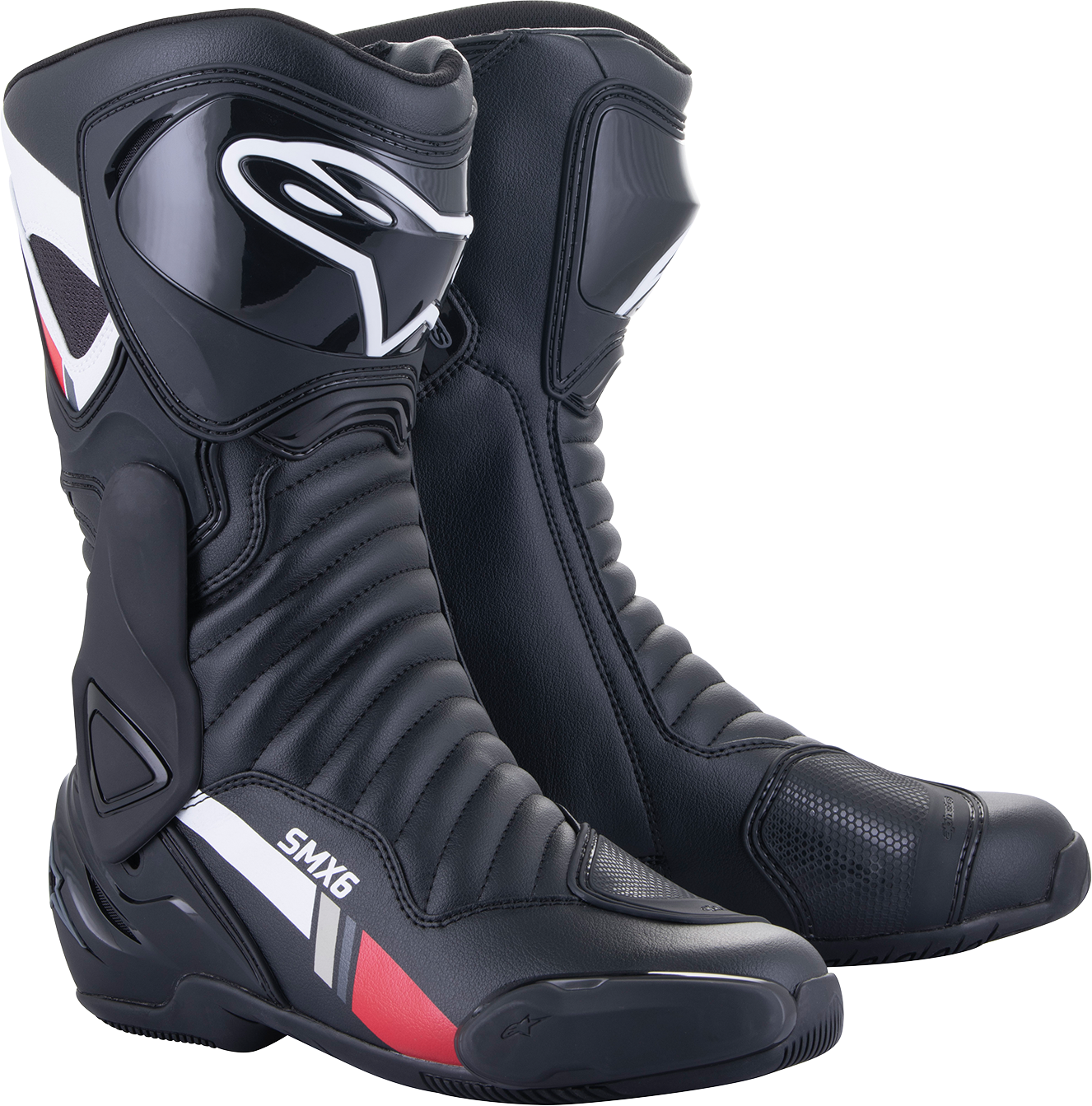 ALPINESTARS SMX-6 v2 Boots - Black/White/Gray - US 6.5 / EU 40 2223017-153-40