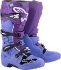 ALPINESTARS Tech 7 Boots - Purple/White - US 10 2012014-334-10