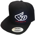 6D Logo Classic Snapback Hat - Black - One Size 52-3300