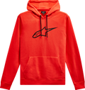 ALPINESTARS Ageless V2 Hoodie - Warm Red/Black - XL 1232510103107XL