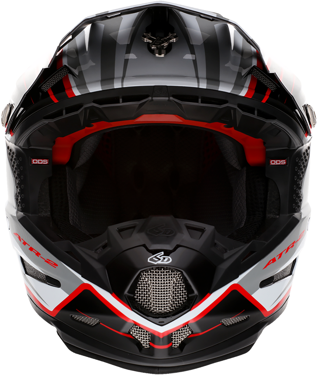 6D ATR-2 Helmet - Phase - White/Red - XL 12-2838