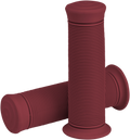 BILTWELL Grips - Kung Fu - 1" - Oxblood 6701-0301