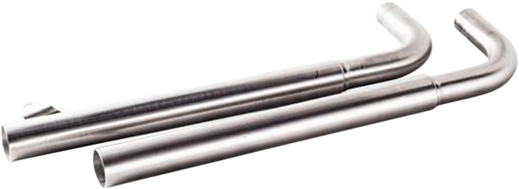 BRITISH CUSTOMS Straight Pipe Performance Tips - Brushed BC902-056-BR