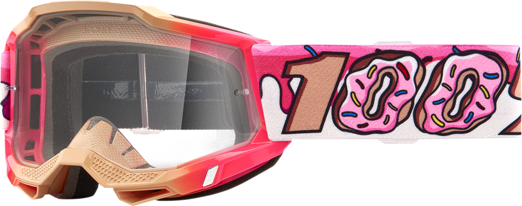 100% Youth Accuri 2 Goggles - Donut - Clear 50024-00003