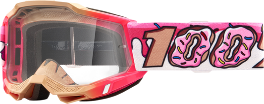 100% Youth Accuri 2 Goggles - Donut - Clear 50024-00003