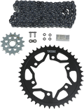 VORTEX Chain Kit - Black - Suzuki - GSX-R 600 CK6402
