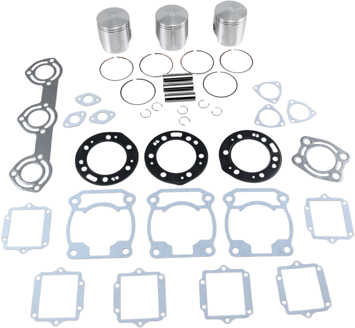 WISECO Piston Kit - Polaris - .040 High-Performance WK1077