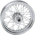 DRAG SPECIALTIES Rear Wheel - Single Disc/No ABS - Chrome - 16"x3.00" - '54-'78 XL 63145