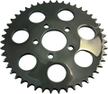 DRAG SPECIALTIES Rear Sprocket - Gloss Black - Dished - 51 Tooth 16426EB